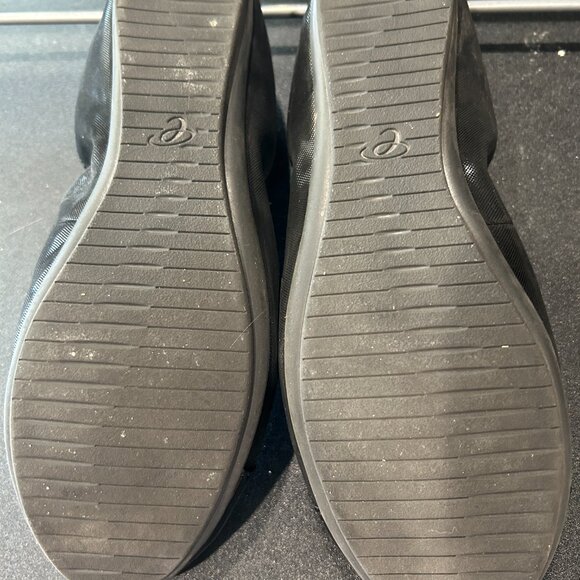 360 by Easy Spirit Black Flats Size 7.5 - Picture 4 of 5